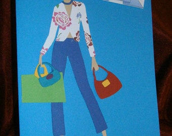 Shopping spree voucher card (A5)