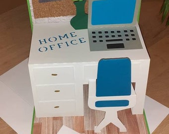 PopUp Card Desk Furniture Voucher or Home Office