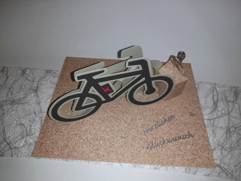 Geldgeschenkverpackung für ein Fahrrad Bild 5