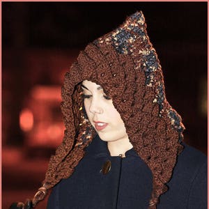 DIGITAL DOWNLOAD: PDF File Written Crochet Pattern for the Enchantress Bonnet image 1