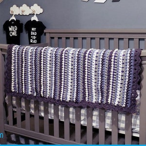 DIGITALE DOWNLOAD: PDF geschreven haakpatroon voor de Happy Hues Sampler babydeken