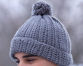 DIGITAL DOWNLOAD: PDF Crochet Pattern for the Shred the Slopes Hat