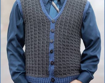 Crochet Vest Pattern - Etsy