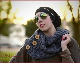 DIGITAL DOWNLOAD: PDF Crochet Pattern for the Passion for Fashion Scarf