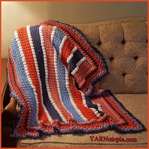 DIGITAL DOWNLOAD: PDF Crochet Pattern for the Destiny Sampler Blanket image 1