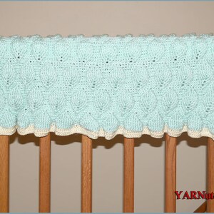 DIGITAL DOWNLOAD: PDF Written Crochet Pattern for the Aspen Baby Blanket image 1