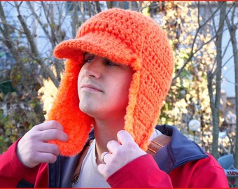 Blaze Orange Hats - Etsy