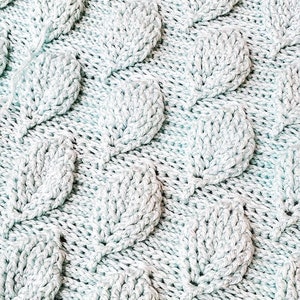 DIGITAL DOWNLOAD: PDF Written Crochet Pattern for the Aspen Baby Blanket image 3