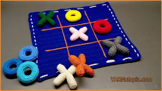 DIGITAL DOWNLOAD: PDF Written Crochet Pattern for the Tic Tac