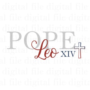 Novo Papa Leão XIV PNG Arquivo Digital Clipart Clip Art Fé Religiosa Católica Cristã Primeiro Papa Americano Robert Prevost Vermelho Branco Azul