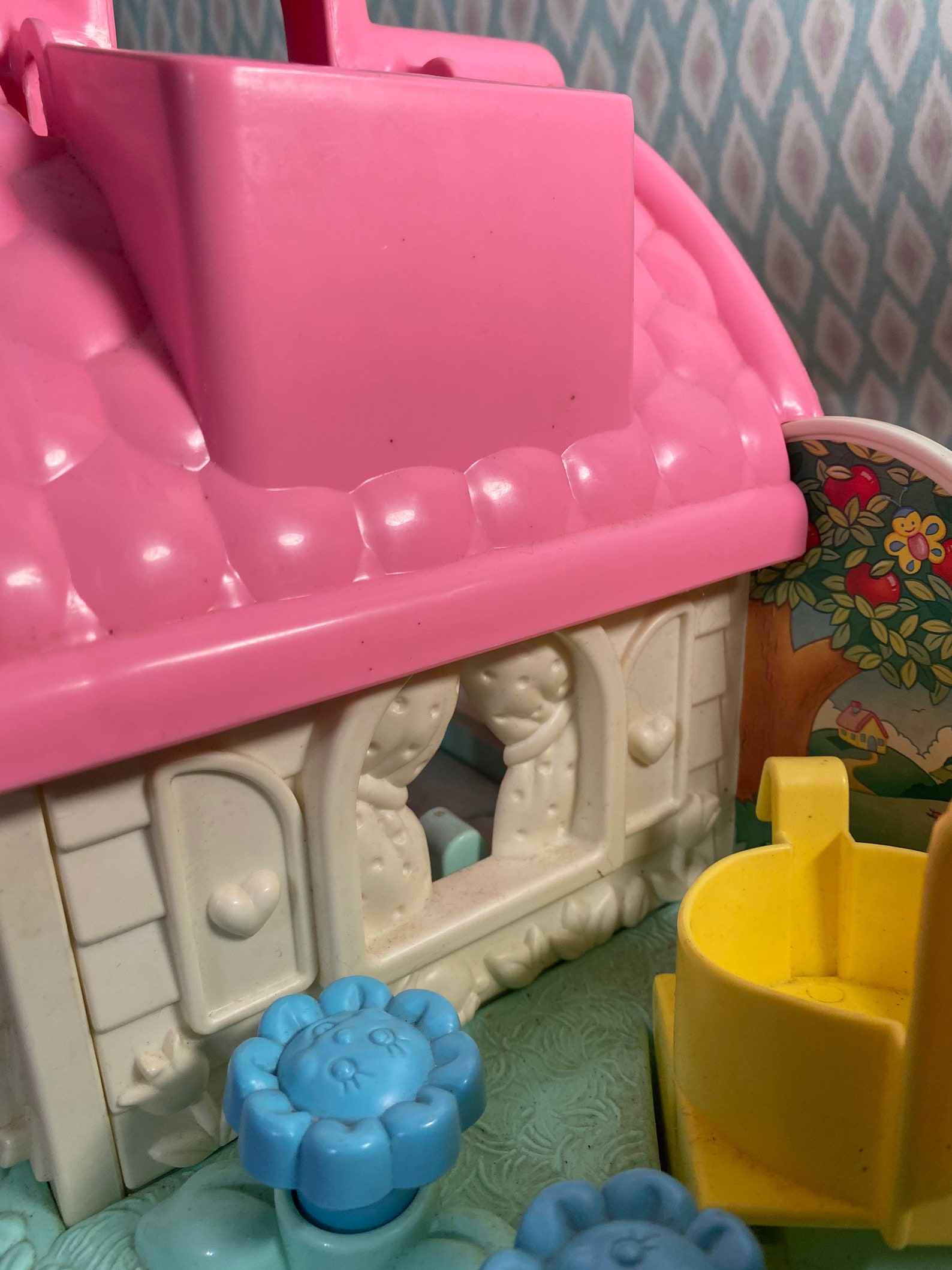 Vintage 1990 Playskool Dollhouse Busy Little house playskool Etsy