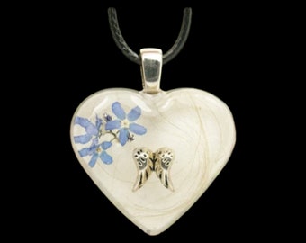 Schmuck aus Haaren/ Gedenkschmuck/personalisiert mit Namen/Andenken/Erinnerungsschmuck