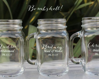 mason jars with handles