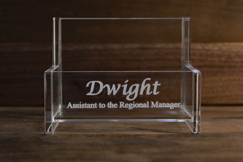 Personalized Engraved Business Card Holder Monogram Business Etsy