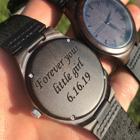 engraved dad watch