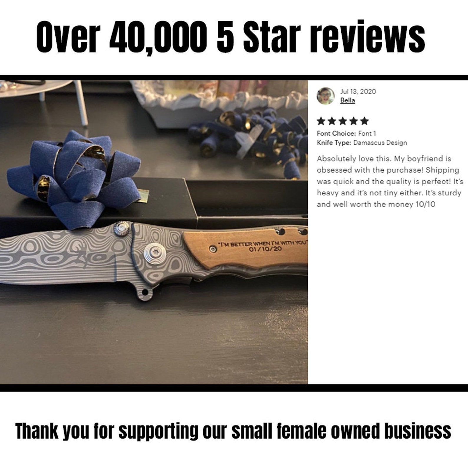 Knife Wedding Gift Unique Wedding Gift Ideas Personalized Etsy