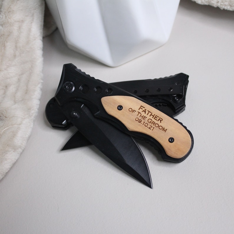 Father of the Groom Gift from Bride Father of the Groom Gift Father of the Bride/Groom Father of Groom Gift from Bride Knife image 7
