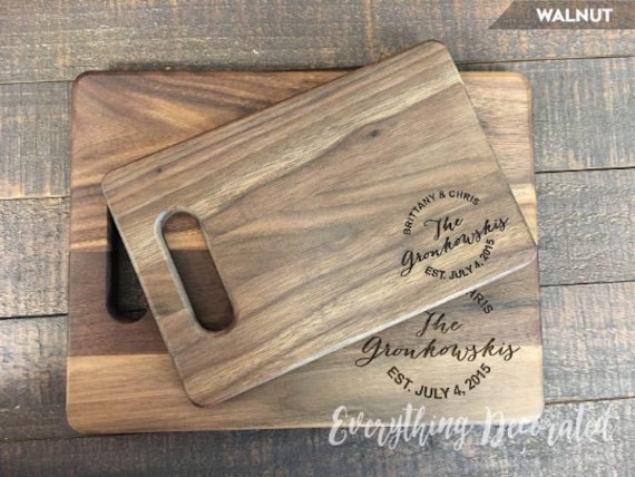 Personalized Cutting Board - Custom Cutting Board, Engraved