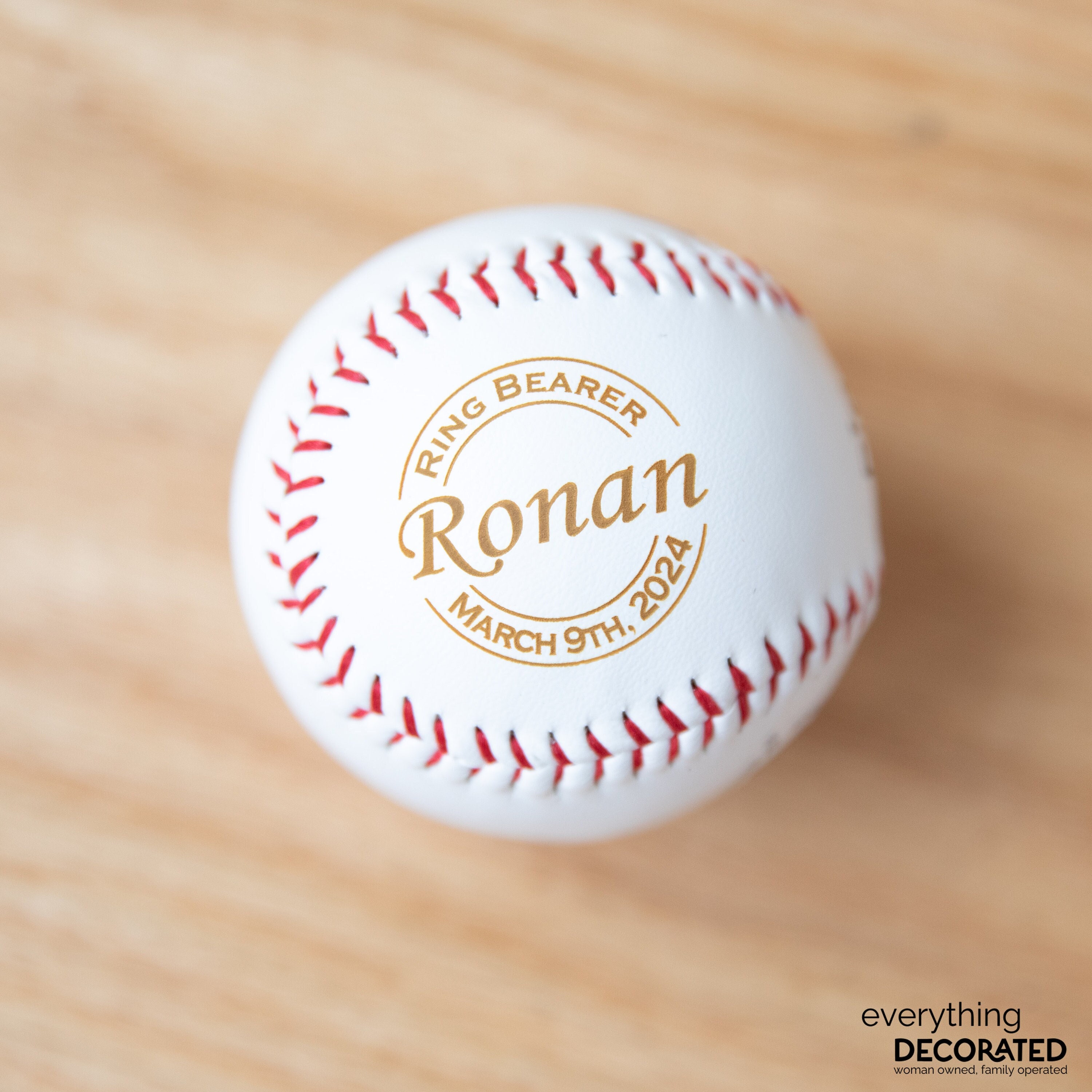 Regalo del portador del anillo Regalo de béisbol personalizado para la propuesta del portador del anillo Regalos personalizados para el portador del anillo o ideas de propuesta del padrino junior boda