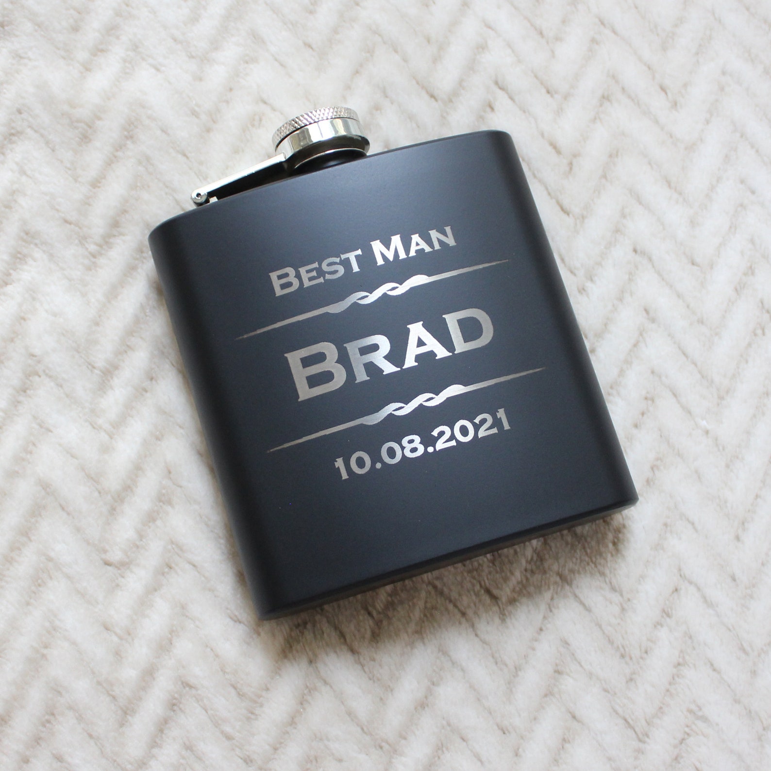 Groomsmen Flask Flask Personalized Groomsmen Gift Flask Etsy