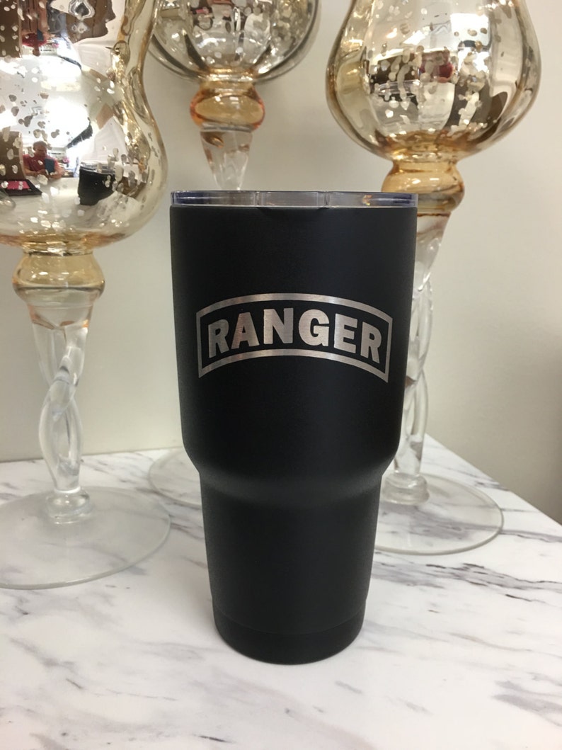 Army Ranger Gift Military Gifts Personalized 30oz Vacuum Etsy