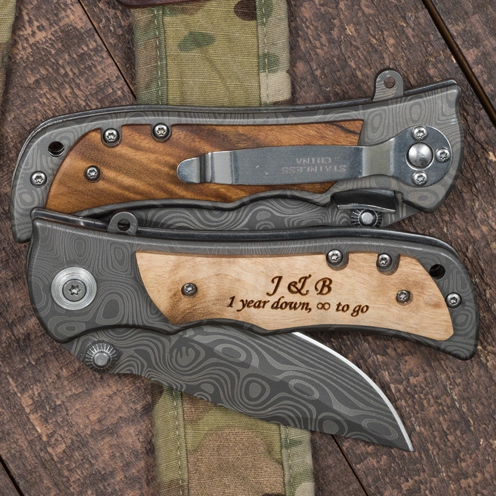 Knife Wedding Gift Unique Wedding Gift Ideas Personalized Etsy