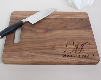 Personalized Cutting Board, Cutting Board, Wedding Gift, Housewarming Gift, Engagement Gift, Fast Shipping, Wedding Anniversary Gift