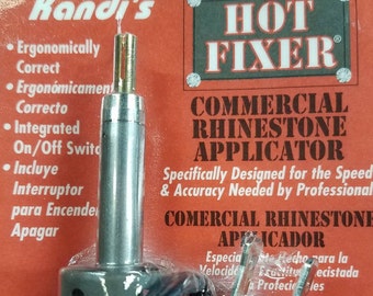 Kandi's® COMMERCIAL 17W ~ 120AC/Rhinestone Hot-fix Applicator. Model No. HF-4