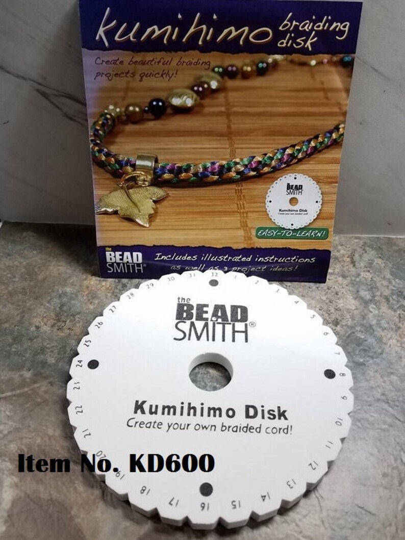Beadsmith® KUMIHIMO Disc. Round 6inches 35mm Hole 4inches Etsy