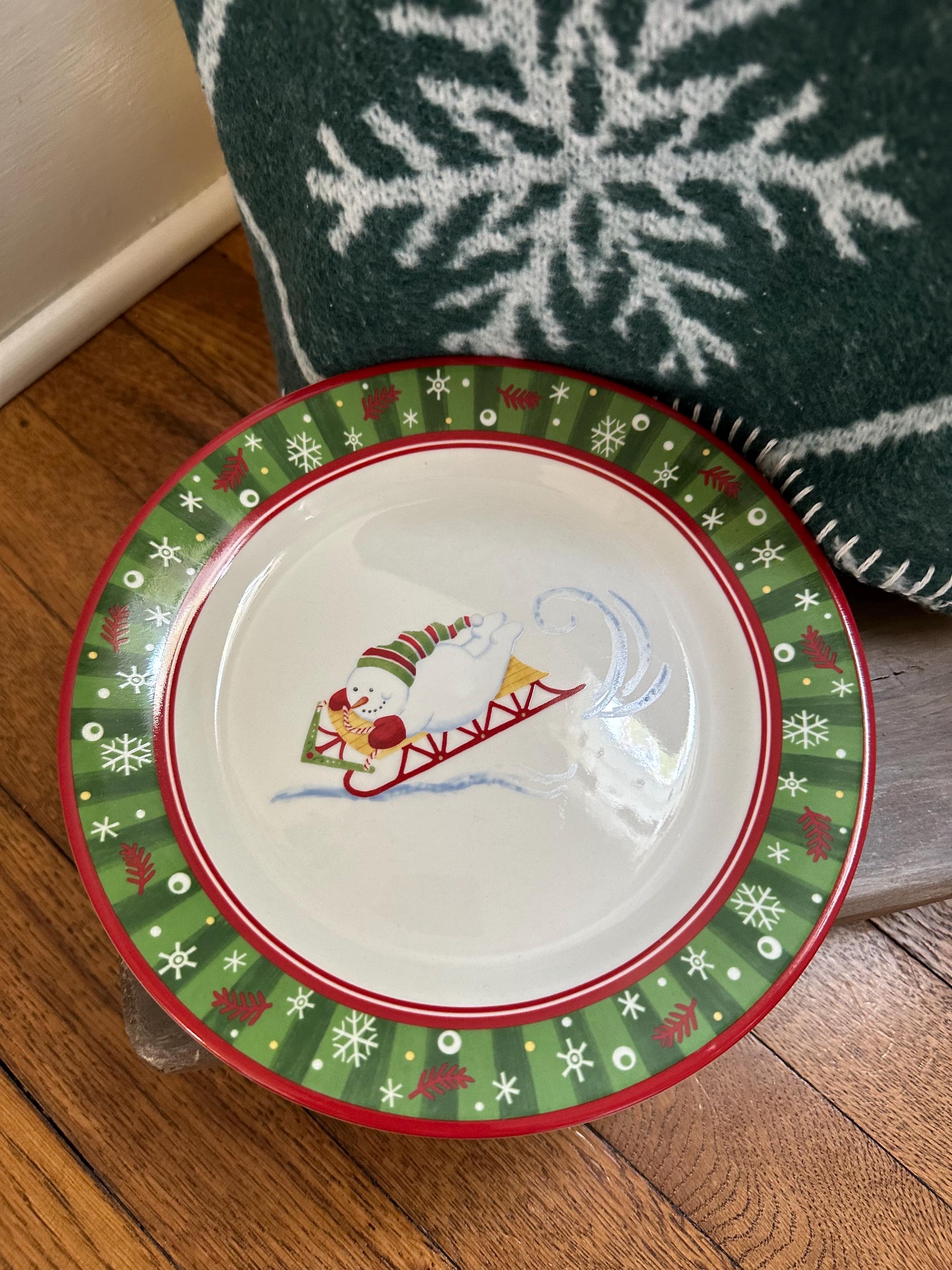 Longaberger christmas plates 2025