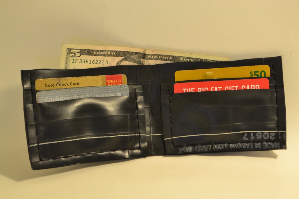 Billfold Inner Tube wallet Etsy