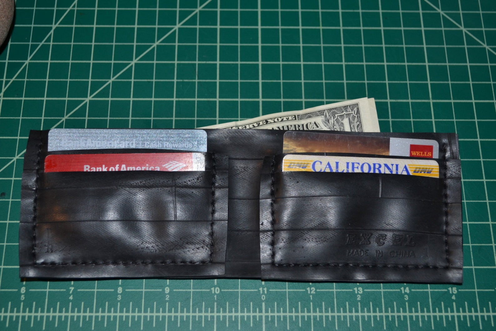 Billfold Inner Tube wallet Etsy