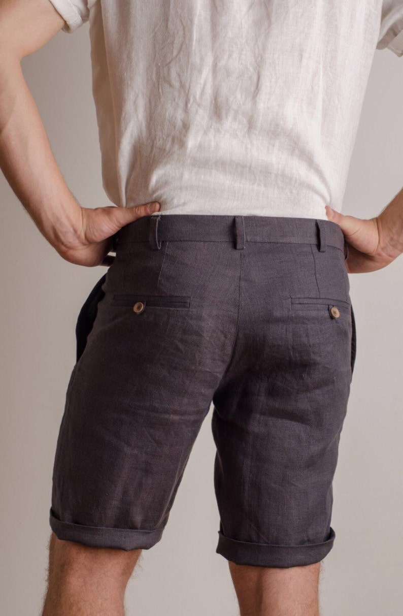Men summer shorts for beach wedding party Etsy