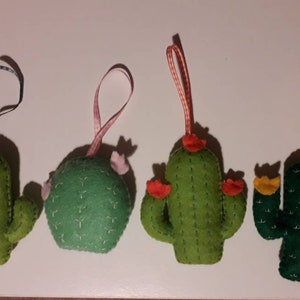 Cactus Hanging, felt decoration image 7