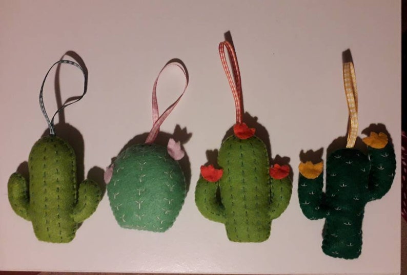 Cactus Hanging, felt decoration image 7