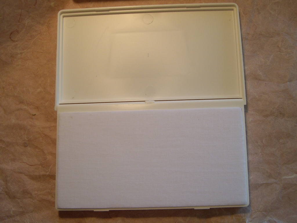 Three 3 Uninked Blank Stamp Pads No Ink Supplied Etsy