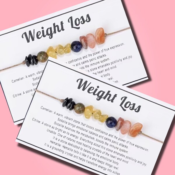 Weight Loss Bracelet Etsy UK