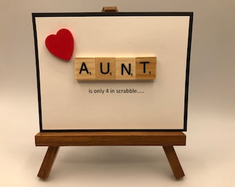 Aunt Scrabble Birthday