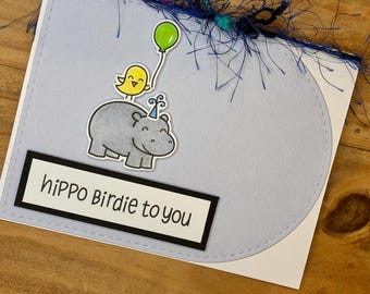 Hippo birdie to you