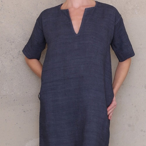 Tunic Dress With Pockets PDF Sewing ...