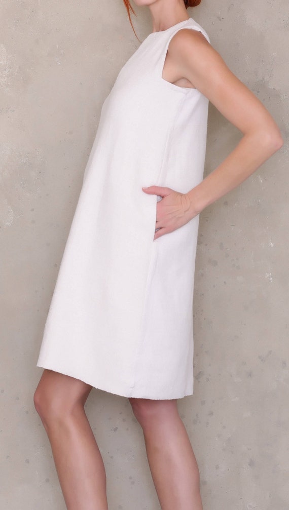 linen shift dress