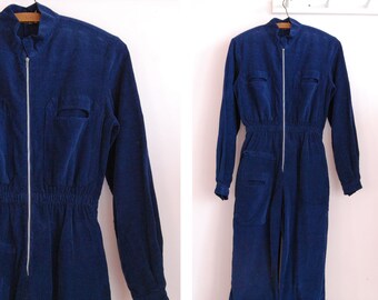 flared boiler suit
