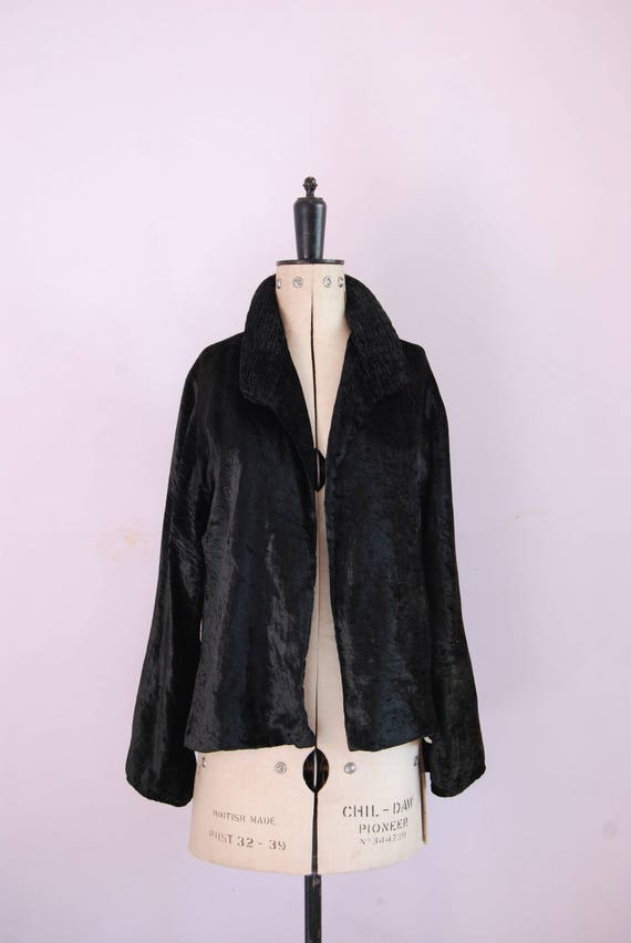 black velvet evening jacket