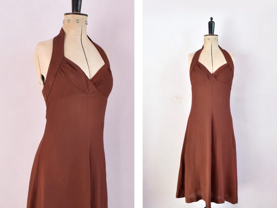 Biba burgundy dress clearance