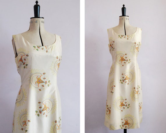 1950s shift dress