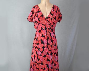 Vintage Y2K Betsey Johnson Butterfly Print Rayon Bias Cut Slip Dress With  Cinch Tie Shelf Bust - Etsy