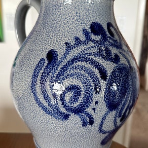 Large Vintage Pitcher  by MR Ceramic -  Marked 3061/3L