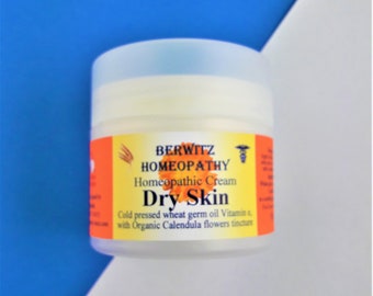 Moisturising Cream Contains Jojoba Oil and Organic Calendula Tincture for Dry Sensitive & Cracked Skin