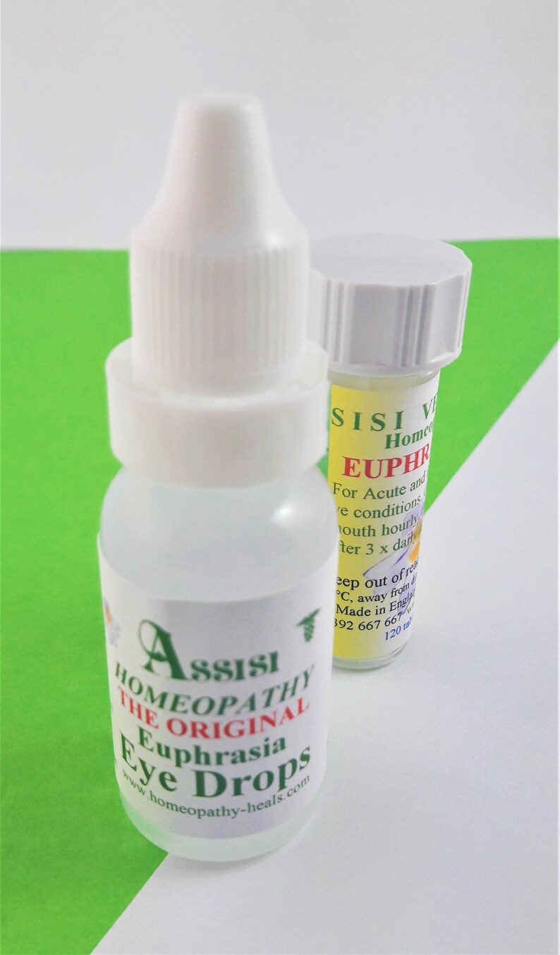 HOMEOPATHY EYE WASH & Euphrasia Remedy Kit For Dogs Cats Etsy