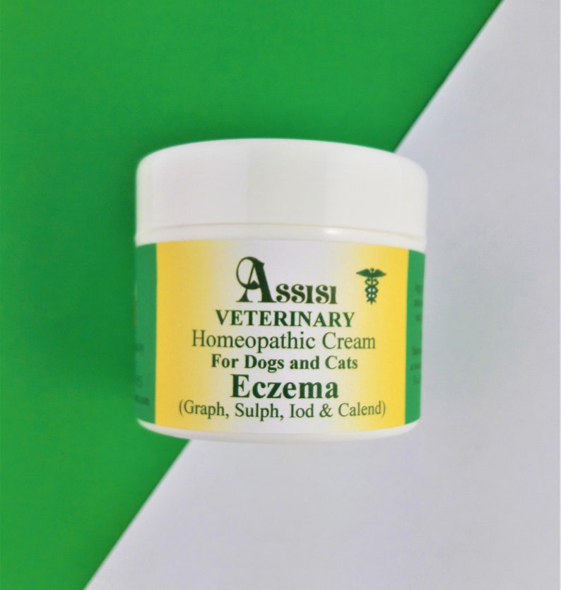 ECZEMA HOMEOPATHY CREAM for Dogs & Cats with shops flaky ,dry skin eczema